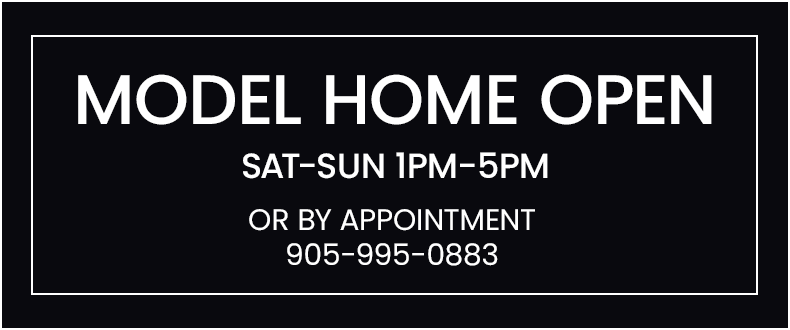 Model Home Open! sales center